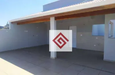 Cobertura com 2 dormitórios à venda, 130 m² por r$ 586.000,00 - parque das nações - santo andré/sp