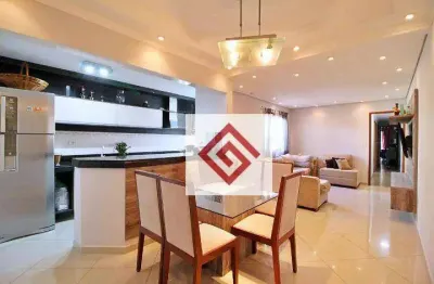 Cobertura com 3 dormitórios à venda, 160 m² por r$ 750.000,00 - parque das nações - santo andré/sp