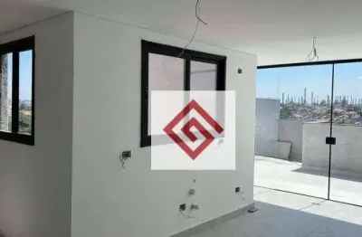 Cobertura à venda, 89 m² por r$ 590.000,00 - parque erasmo assunção - santo andré/sp