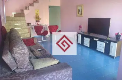 Sobrado com 3 dormitórios à venda, 150 m² por r$ 850.000,00 - vila lucinda - santo andré/sp