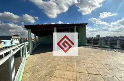 Sobrado à venda, 294 m² por r$ 600.000,00 - vila tibiriçá - santo andré/sp