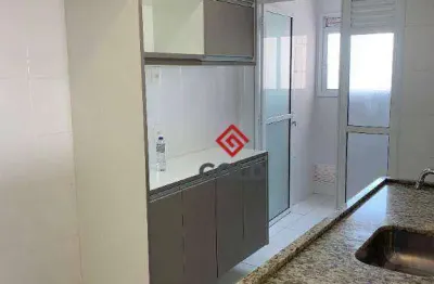 Apartamento com 3 dormitórios para alugar, 76 m² por R$ 5.326,85/mês - Vila Floresta - Santo André/SP