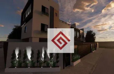 Sobrado à venda, 83 m² por r$ 869.000,00 - jardim - santo andré/sp