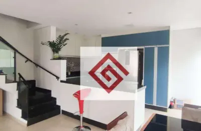 Sobrado à venda, 143 m² por r$ 640.000,00 - parque das nações - santo andré/sp