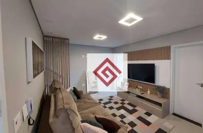 Cobertura à venda, 102 m² por r$ 495.000,00 - parque das nações - santo andré/sp