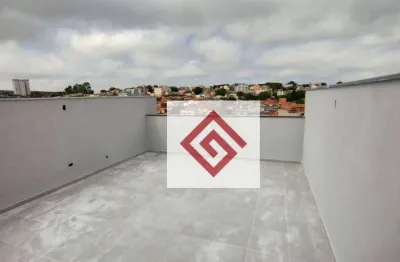 Cobertura com 2 dormitórios à venda, 105 m² por r$ 415.000,00 - parque capuava - santo andré/sp