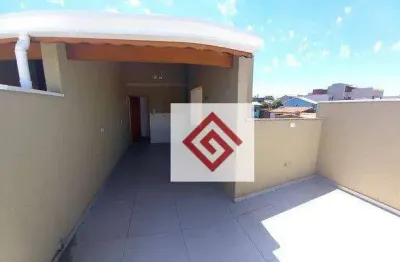 Cobertura à venda, 104 m² por r$ 395.000,00 - jardim santo alberto - santo andré/sp