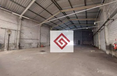 Galpão para alugar, 600 m² por r$ 23.700,00/mês - vila lucinda - santo andré/sp