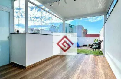 Cobertura à venda, 84 m² por r$ 415.000,00 - vila linda - santo andré/sp
