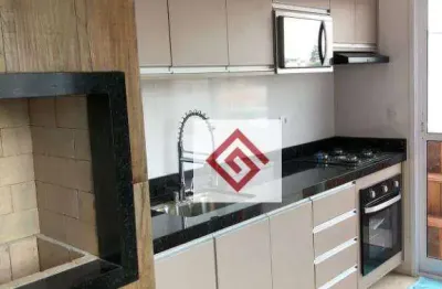 Cobertura com 3 dormitórios, 110 m² - venda por r$ 798.000,00 ou aluguel por r$ 4.200,00/mês - vila scarpelli - santo andré/sp
