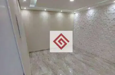 Apartamento com 2 dormitórios à venda, 56 m² por r$ 410.000,00 - vila scarpelli - santo andré/sp