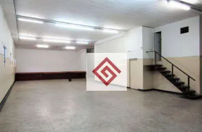 Salão para alugar, 350 m² por r$ 8.700,00/mês - parque novo oratório - santo andré/sp