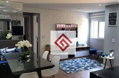 Apartamento à venda, 75 m² por r$ 650.000,00 - parque das nações - santo andré/sp