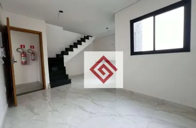 Cobertura à venda, 82 m² por r$ 534.000,00 - jardim das maravilhas - santo andré/sp