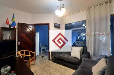 Sobrado à venda, 235 m² por r$ 565.000,00 - jardim santo alberto - santo andré/sp