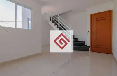 Cobertura à venda, 100 m² por r$ 390.000,00 - jardim santo alberto - santo andré/sp