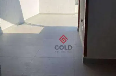 Cobertura com 2 dormitórios à venda, 90 m² por r$ 465.000,00 - vila são pedro - santo andré/sp