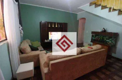 Sobrado com 2 dormitórios à venda, 241 m² por r$ 550.000,00 - jardim alzira franco - santo andré/sp
