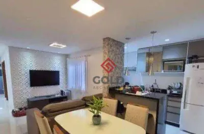 Apartamento à venda, 74 m² por r$ 450.000,00 - vila pires - santo andré/sp