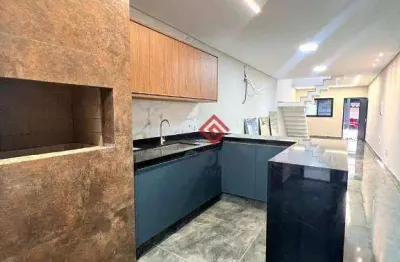 Sobrado com 3 dormitórios à venda, 150 m² por R$ 790.000,00 - Parque Oratório - Santo André/SP