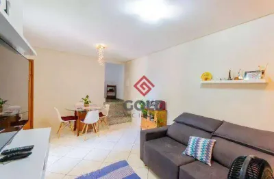 Cobertura com 3 dormitórios à venda, 145 m² por r$ 680.000,00 - vila marina - santo andré/sp