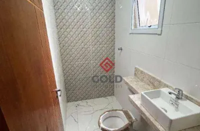 Apartamento com 2 dormitórios à venda, 56 m² por r$ 330.000 - jardim guarará - santo andré/sp