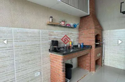 Cobertura com 2 dormitórios à venda, 96 m² por r$ 460.000,00 - parque são vicente - mauá/sp