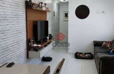 Apartamento com 2 dormitórios à venda, 56 m² por r$ 350.000,00 - parque são vicente - mauá/sp