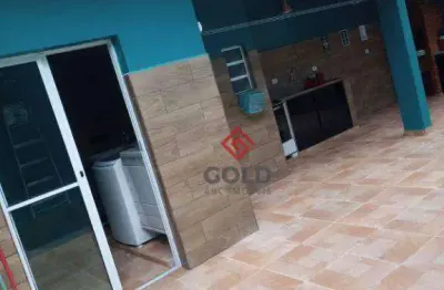 Casa com 3 dormitórios à venda, 288 m² por r$ 780.000,00 - caiçara - praia grande/sp