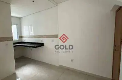 Cobertura com 2 dormitórios à venda, 110 m² por r$ 535.000,00 - casa branca - santo andré/sp