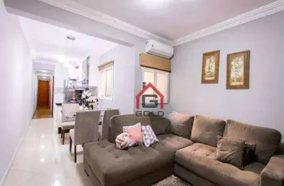Cobertura com 2 dormitórios à venda, 114 m² por r$ 460.000,00 - vila camilópolis - santo andré/sp