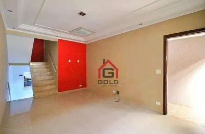Sobrado à venda, 160 m² por r$ 499.000,00 - parque joão ramalho - santo andré/sp