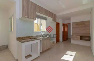 Cobertura com 2 dormitórios para alugar, 80 m² por R$ 2.086,79/mês - Parque Erasmo Assunção - Santo André/SP