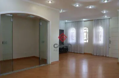 Sobrado com 4 dormitórios, 275 m² - venda por r$ 1.350.000,00 ou aluguel por r$ 5.780,00/mês - vila valparaíso - santo andré/sp