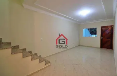 Sobrado com 2 dormitórios à venda, 103 m² por r$ 510.000,00 - jardim utinga - santo andré/sp