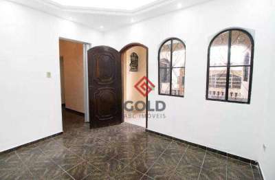Casa com 2 dormitórios para alugar, 60 m² por r$ 2.572,71/mês - vila aquilino - santo andré/sp