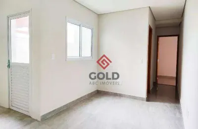 Apartamento com 2 dormitórios à venda, 44 m² por r$ 330.000,00 - vila valparaíso - santo andré/sp