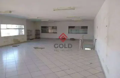 Salão, 386 m² - venda por r$ 1.800.000,00 ou aluguel por r$ 13.050,00/mês - parque das nações - santo andré/sp