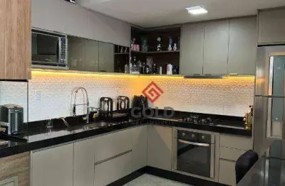 Cobertura com 3 dormitórios à venda, 140 m² por r$ 770.000,00 - parque das nações - santo andré/sp