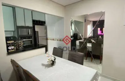 Apartamento com 3 dormitórios à venda, 87 m² por r$ 560.000,00 - parque das nações - santo andré/sp