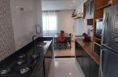 Sobrado com 3 dormitórios à venda, 128 m² por r$ 599.000,00 - vila valparaíso - santo andré/sp