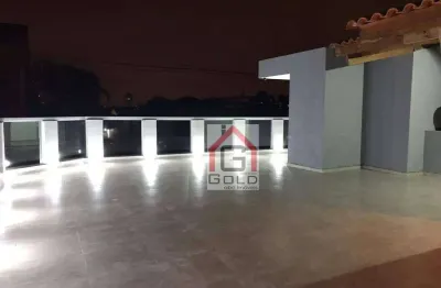 Salão para alugar, 110 m² por r$ 3.000,00/mês - parque das nações - santo andré/sp