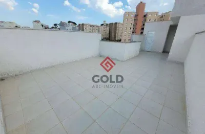 Cobertura à venda, 97 m² por r$ 388.000,00 - vila eldízia - santo andré/sp
