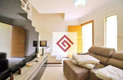 Sobrado com 2 dormitórios à venda, 56 m² por r$ 545.000,00 - utinga - santo andré/sp