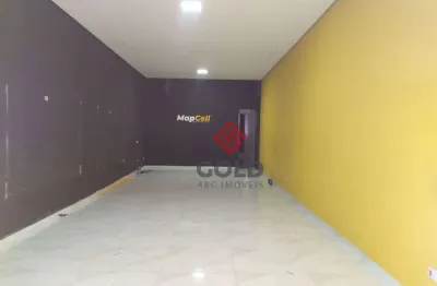 Salão para alugar, 90 m² por r$ 5.279,00/mês - vila curuçá - santo andré/sp