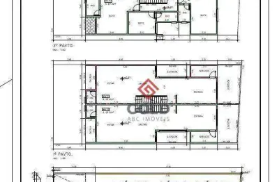 Terreno à venda, 200 m² por r$ 665.000,00 - parque das nações - santo andré/sp