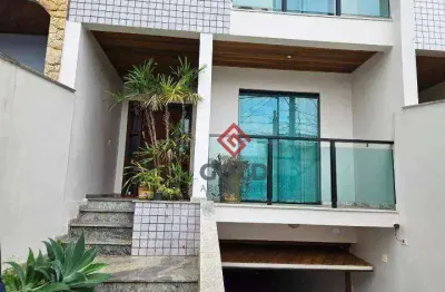 Sobrado com 4 dormitórios à venda, 320 m² por r$ 1.150.000,00 - vila curuçá - santo andré/sp