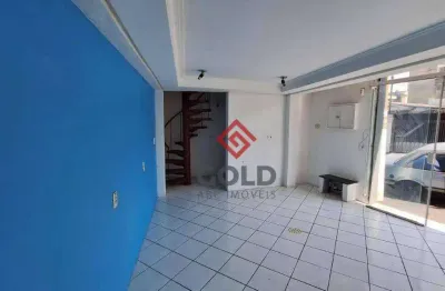 Salão para alugar, 46 m² por r$ 1.679,00/mês - vila alto de santo andré - santo andré/sp