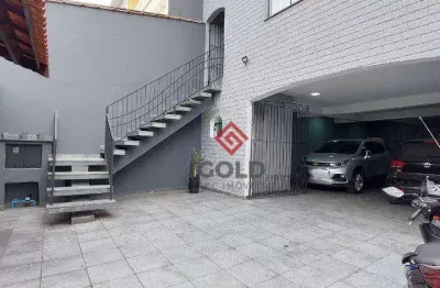 Sobrado à venda, 226 m² por r$ 715.000,00 - jardim rina - santo andré/sp