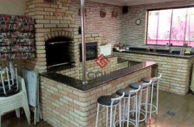 Sobrado com 3 dormitórios à venda, 174 m² por r$ 950.000,00 - parque joão ramalho - santo andré/sp